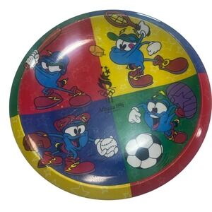 VTG Atlanta 1996 Olympic Izzy‎ Mascot Melamine Collectors Plate 8"